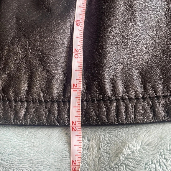 G3 (GIII) black leather mini skirt, good condition - Picture 6 of 6